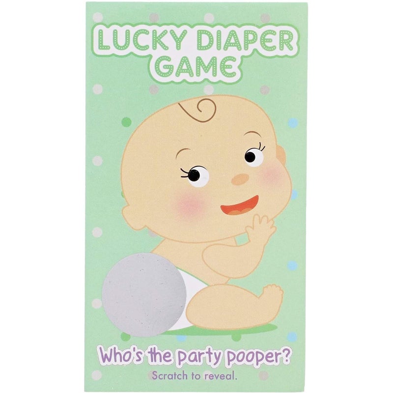 Paper Junkie Scratch Off Baby Shower Game Cards - 60 Pack, Multicolor Paper - Baby Shower Games & Scratch Off Activity - Image 3